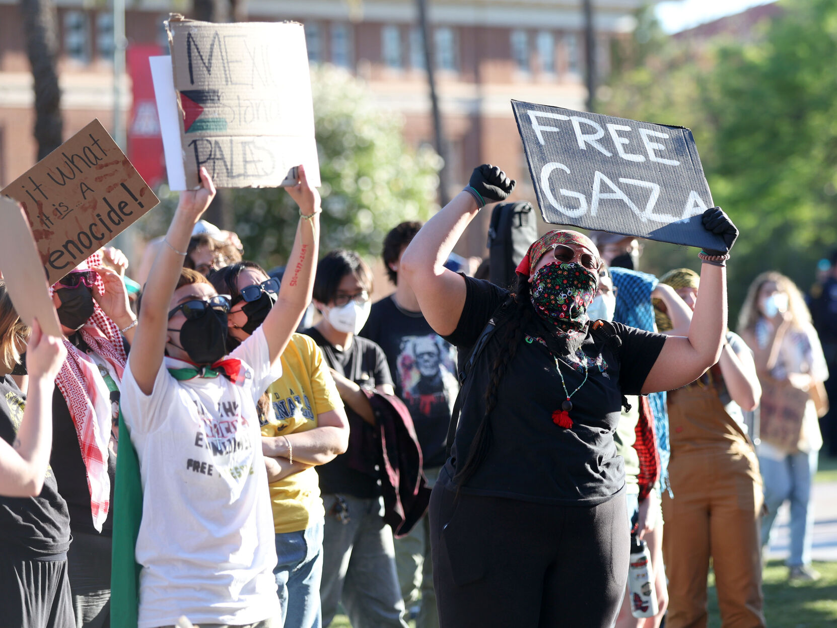 Pro-Palestine 'encampment' at UA